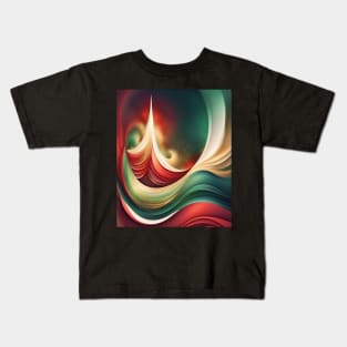 Abstract background for Christmas Kids T-Shirt